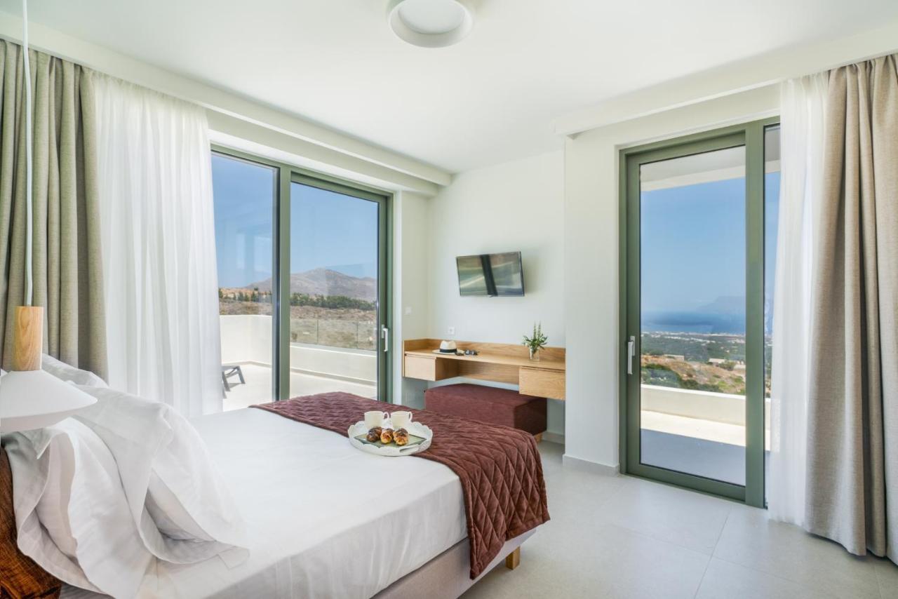 Luxurious Villa Cretan Aura With Private Heated Pool, Jacuzzi And Playroom Agios Ioannis  Exteriér fotografie
